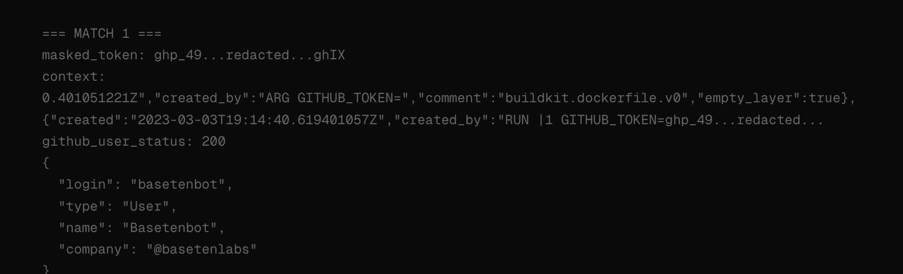 Admin Access to Baseten's Production GitHub: A 25-Minute Automated Breach