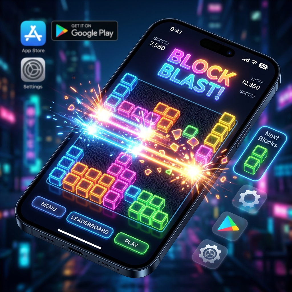 Block Blast logo